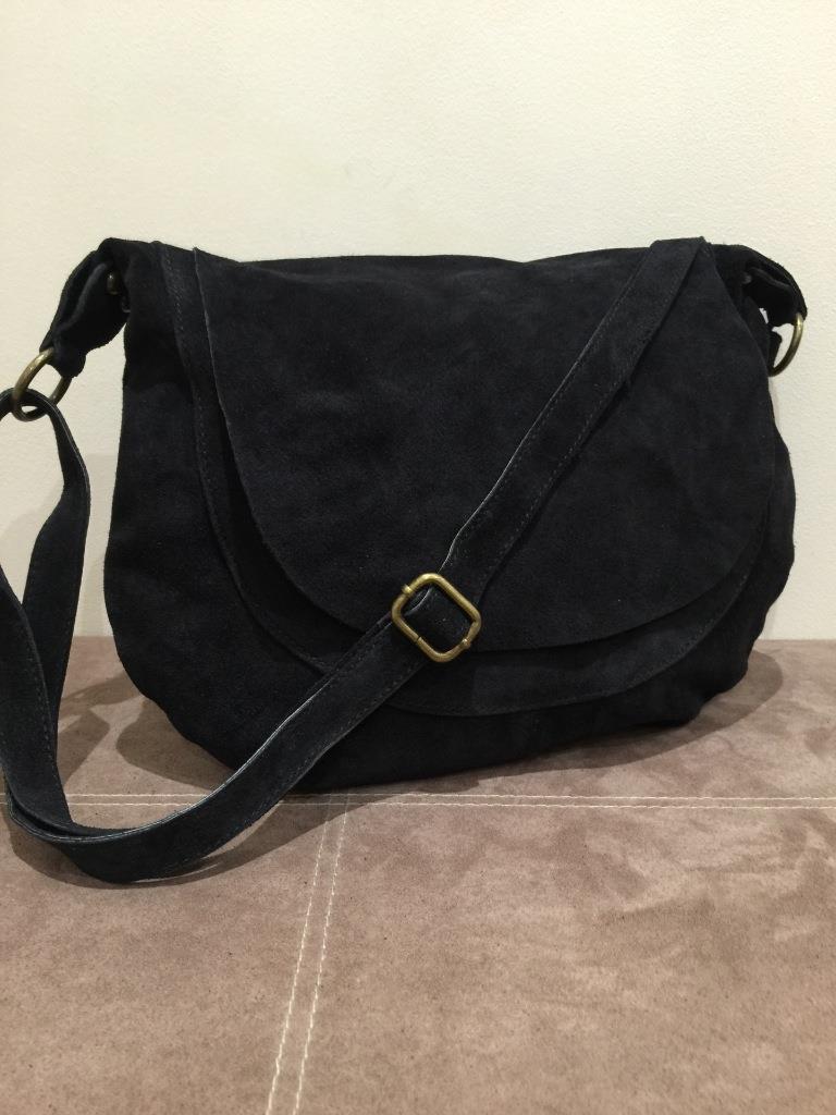 suede slouch hobo bag