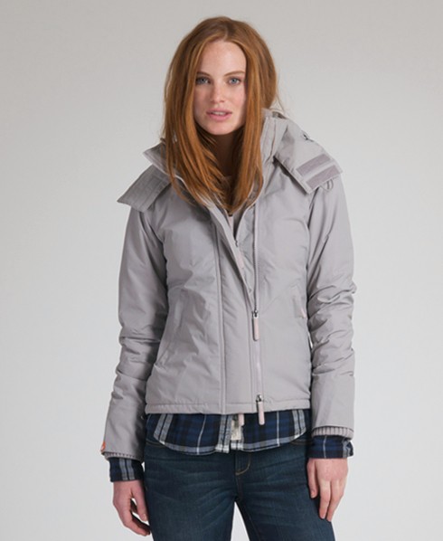 New Womens Superdry Quilted Windcheater Black | eBay