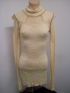 arm guards Nice Cute FREE PEOPLE Long Sleeve Top Sz LG pic