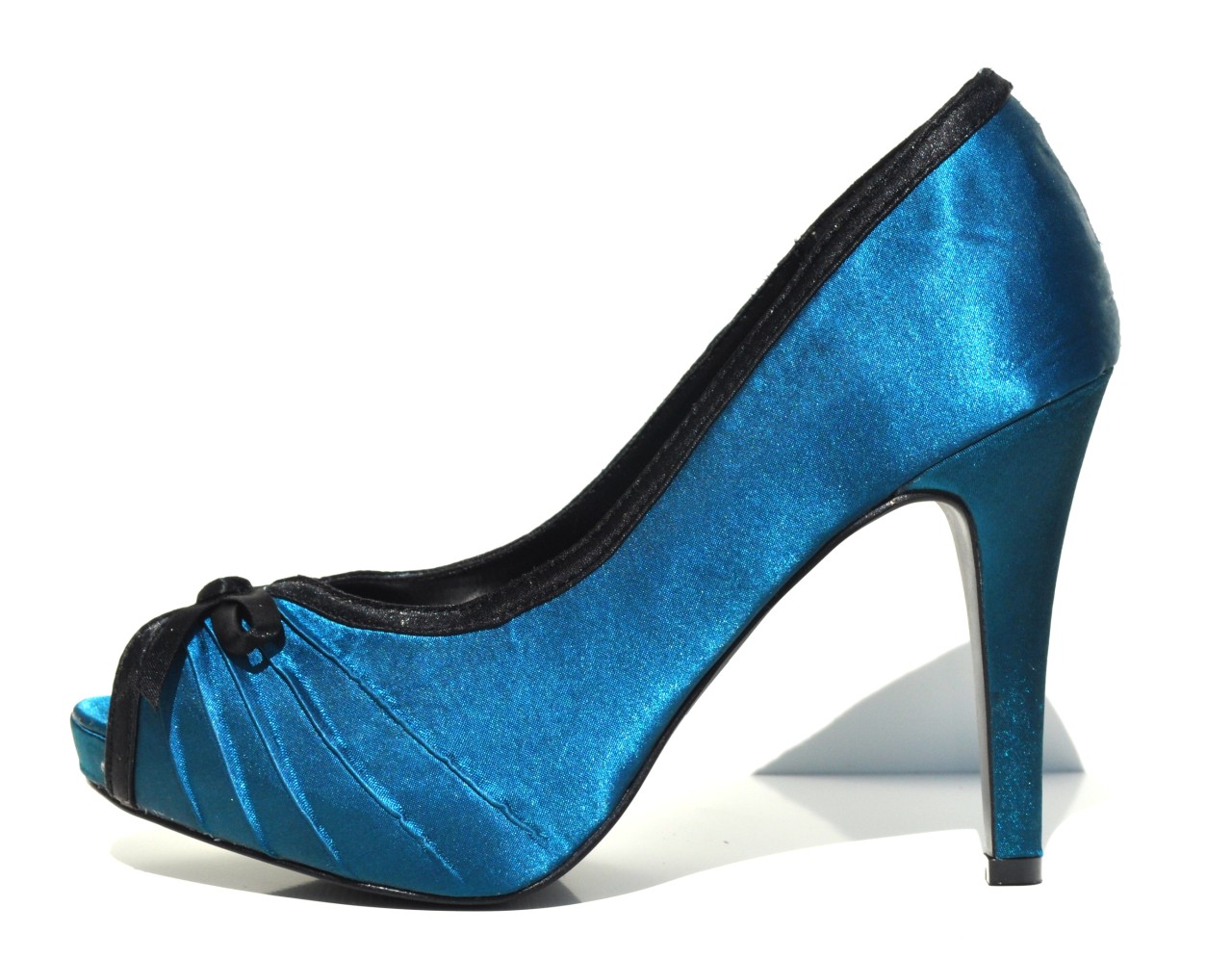 teal lace up heels