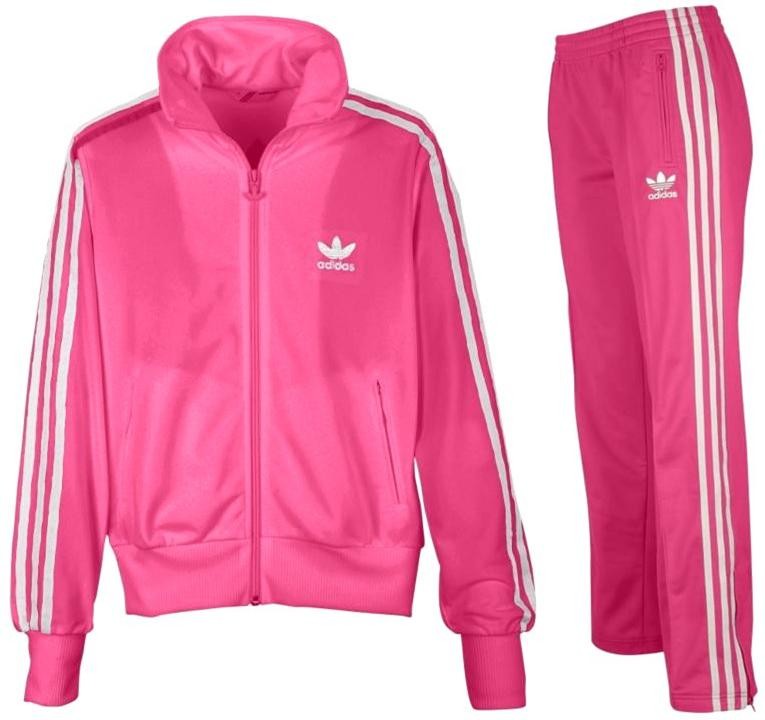 Pink Adidas Originals Firebird Track Women Top Jacket Suit Size M Z38008