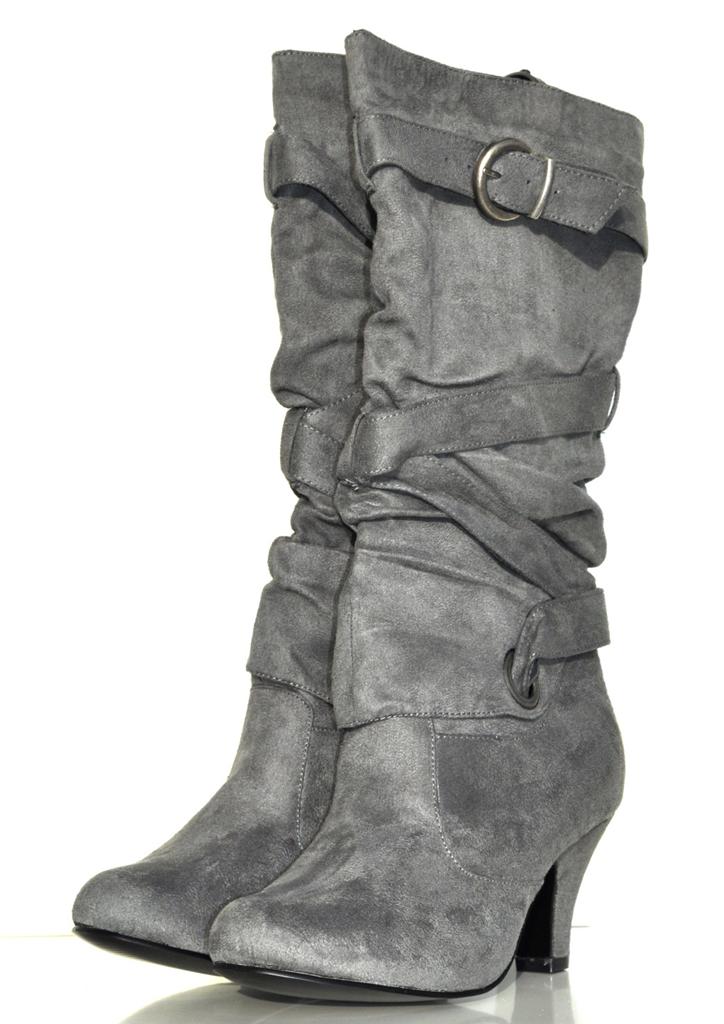 grey suede boots womens