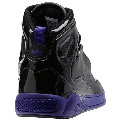 ADIDAS BLACK PURPLE ROUNDHOUSE MID 2.0 MENS BASKETBALL SHOES G56231 eBay
