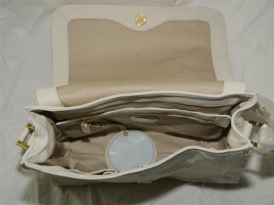 Tory Burch Ebay Handbags on New Tory Burch Louiisa Shoulder Bag 425 Ivory Ebay