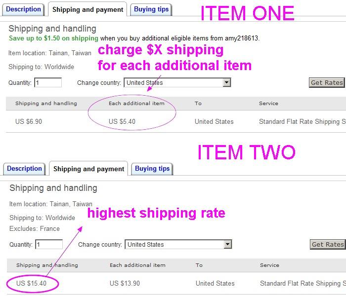 Shipping Rate