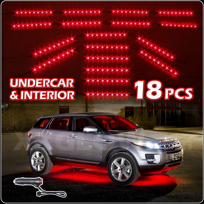 New LED Neon Accent Lighting Kit for Car Truck Underglow Interior 3
