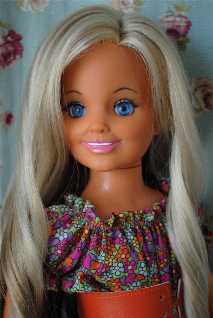 OOAK Custom Ideal Brandi Doll Crissy Family Doll with REAL EYES eBay