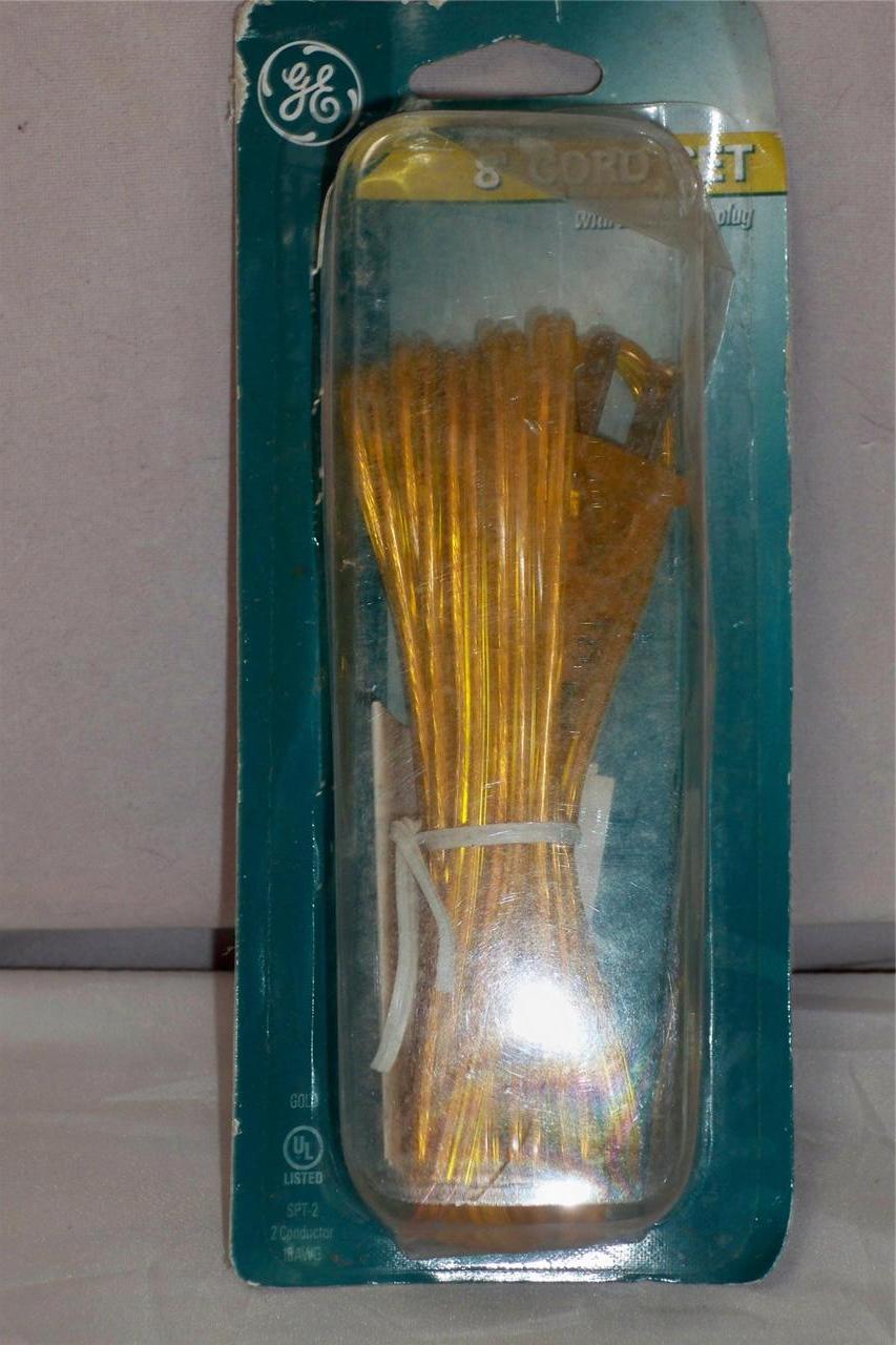 New ge lamp cord set replacement with molded