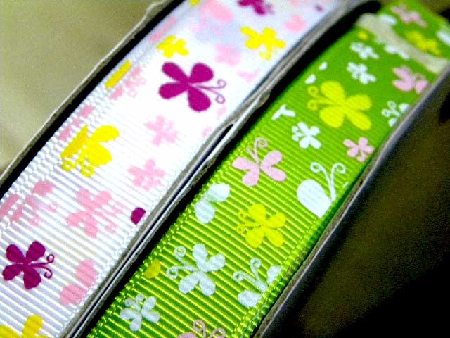 12YDS-BUTTERFLY-GROSGRAIN-RIBBON-GIFT-WRAP-3-5-R0075