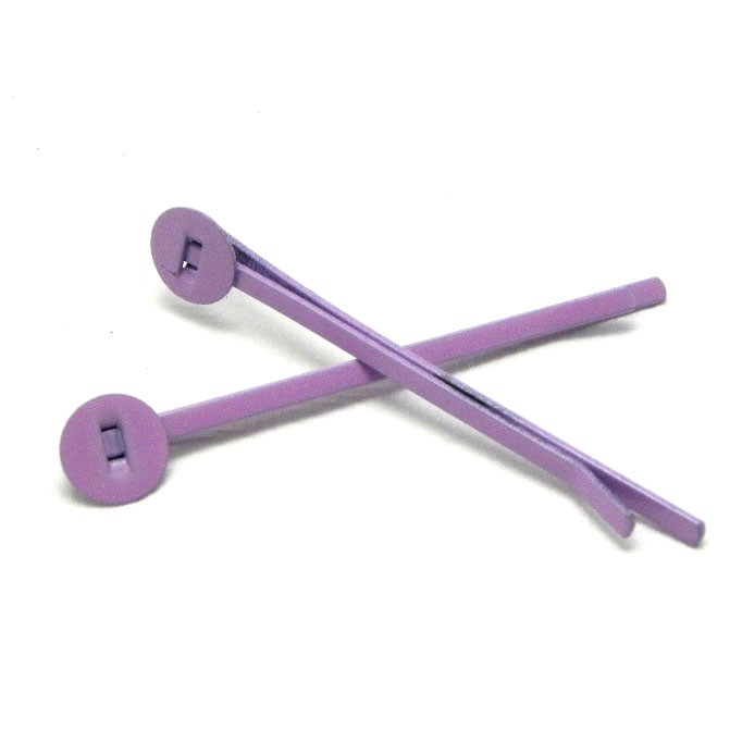 S0130 x 15/25/50 pcs Wholesale Metal Hair Clips Clamps w/Pad DIY Craft