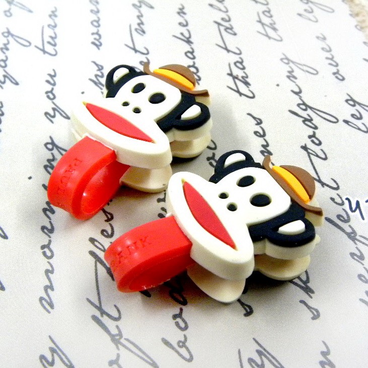 A0863P x 2pcs Cartoon Kitty Bear Wire Cord Holder Winder Cable Organizer Iphone - Bild 23 von 24