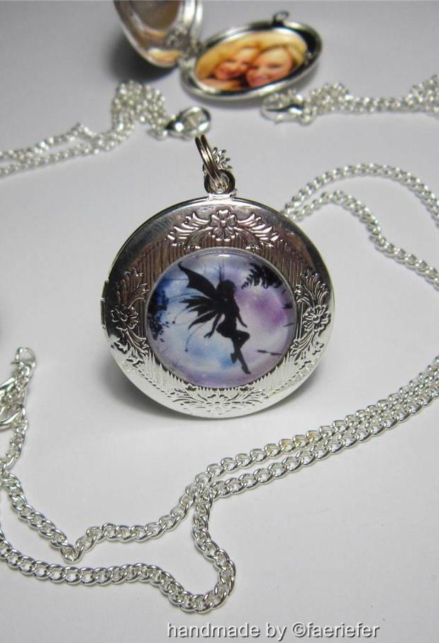 Fairy locket necklace Clearance