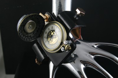 Handmade Chunky Jewelry on Steampunk Jewelry Stunning Handmade Chunky Rock Goth Cuff Wrist Watch
