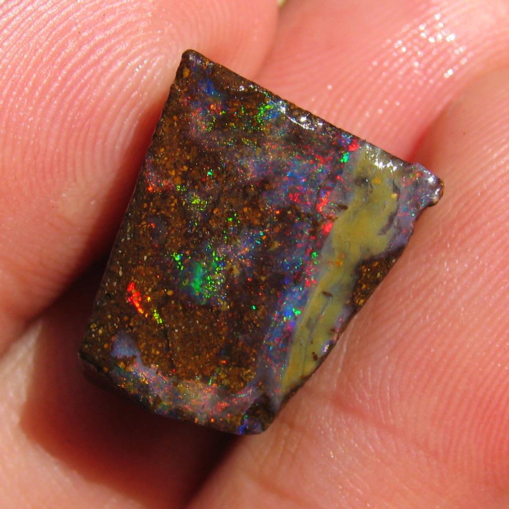 Rough Boulder Opal 19.10 ct 100 Australian Natural Rough Opal From QLD