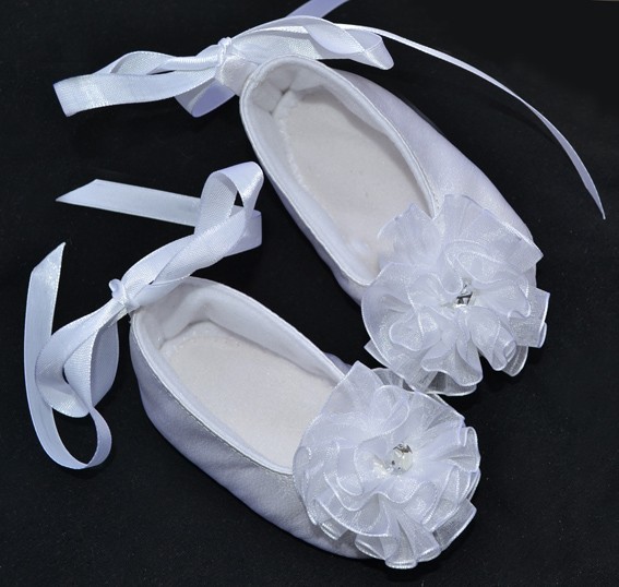 white Christening soft baby girl shoes size 0 1 2 3 4 eBay