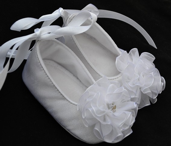 white Christening soft baby girl shoes size 0 1 2 3 4 eBay