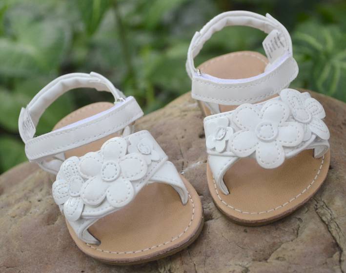 White Girl Sandals Baby shoes girl sandals Kids Sandals Toddler Sandals