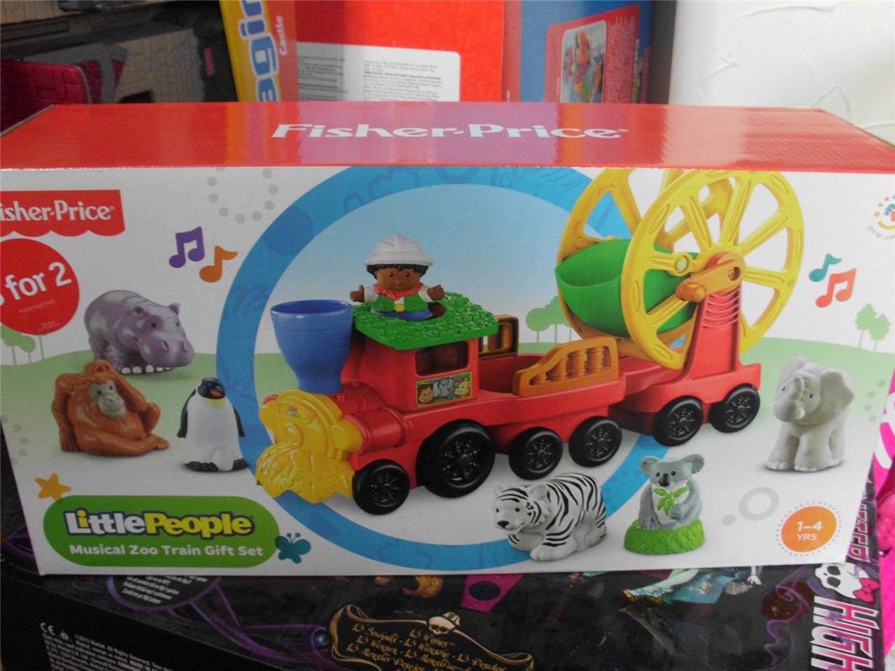 my little zoo train set