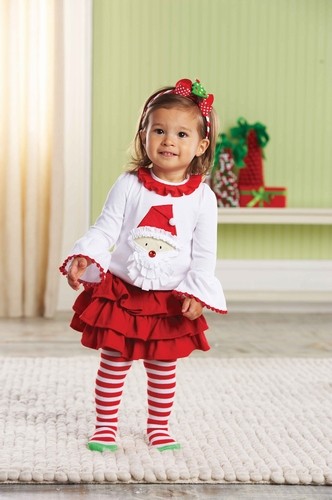 MUD PIE Santa Tab Skirt Set 2T/3T and 12-18months Red Girls Christmas Outfit NWT in Clothing, Shoes & Accessories, Baby & Toddler Clothing, Girls' Clothing (Newborn-5T) | eBay
