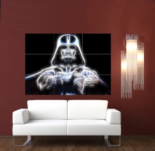 STAR WARS DARTH VADER LIGHT GIANT PRINT PICTURE G184