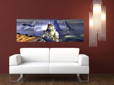 HALO 3 WARRIOR GIANT PRINT PICTURE POSTER G210