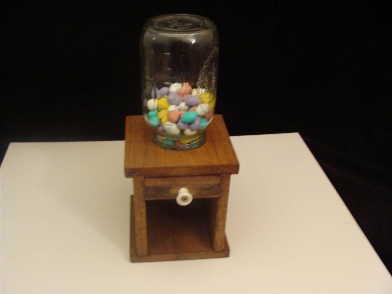 Wood Work Mason Jar Gumball Machine PDF Plans