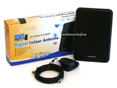 Indoor Antennas on Digital Indoor Tv Antenna Hdtv Dtv Box Ready Hd Vhf Uhf Hd Ebay