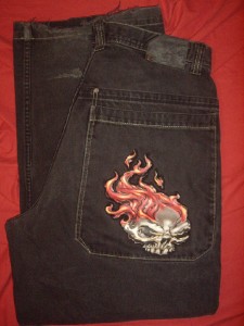 black jnco jeans