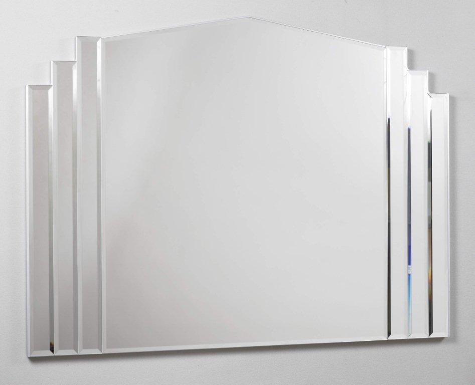 NEW!!! Art Deco Overmantle Wall Mirror 90x60cm eBay