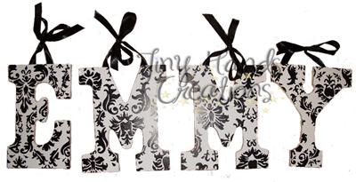 Custom Hand Painted Wood Wooden Hanging Wall Letters Custom Hand Painted Wood Wooden Hanging Wall Letters