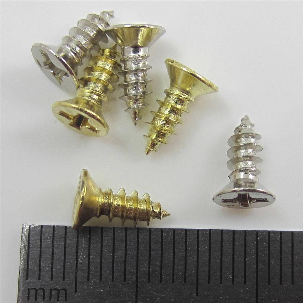 3mm x 8mm MINIATURE STEEL POZI SCREWS BUILD DOLLSHOUSE TINY MIRCO MODEL SCREWS eBay