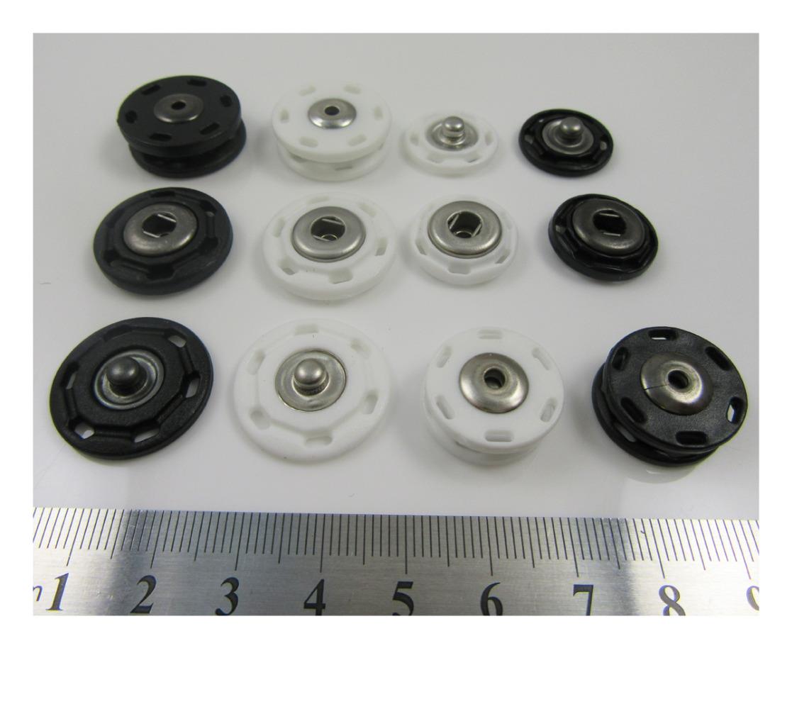 LARGE SEW-ON SNAP FASTENERS POPPERS HUGE PRESS STUDS PLASTIC AND METAL