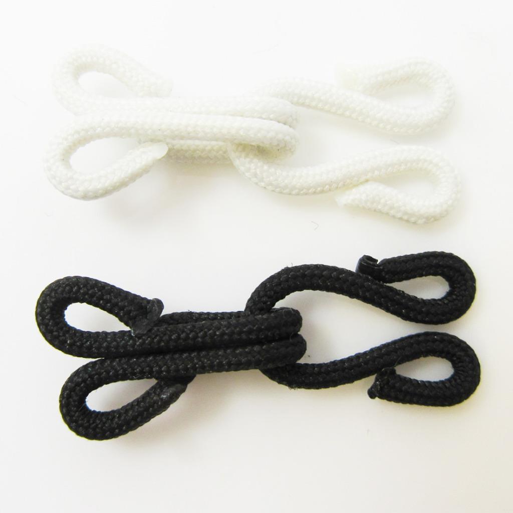 3 x FABRIC COVERED HOOK AND EYE BRA FASTENERS *3 SIZES* SEW ON FUR COAT FASTENER 3 x FABRIC COVERED HOOK AND EYE BRA FASTENERS *3 SIZES* SEW ON FUR COAT FASTENER
