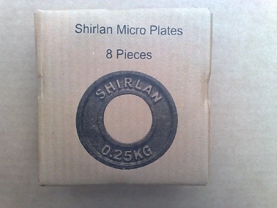 0.25 kg weight plates