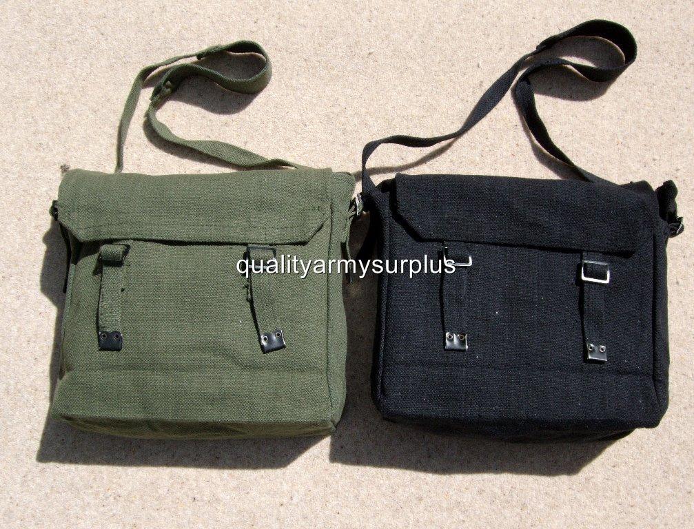 canvas haversack bag