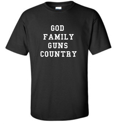 family guns country shirt