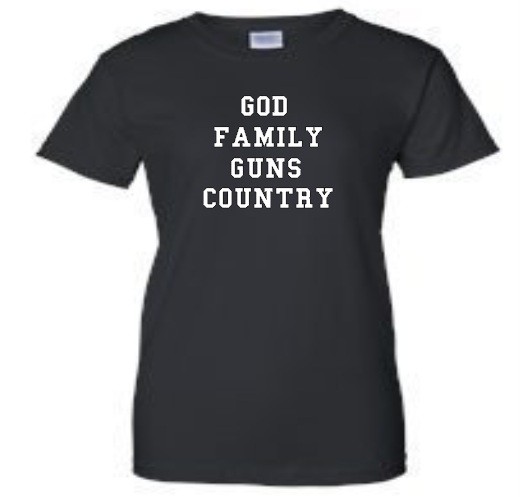 family guns country shirt