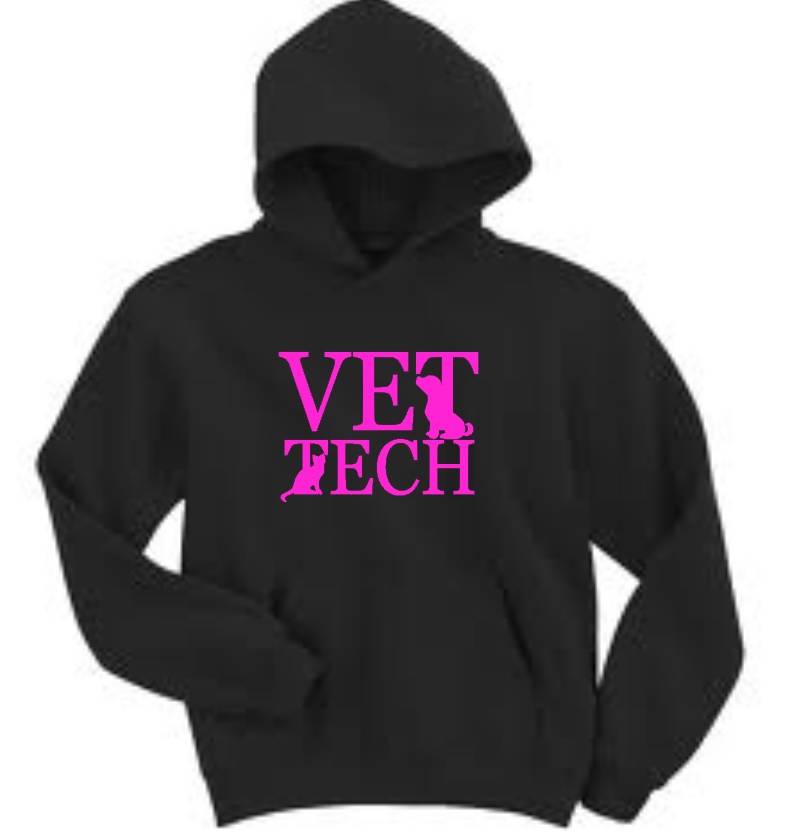 Dog Pet Tech shoes technicians veterinary Animal  Hoodie Vet for Mens Cute  Occupation Cat Hooded