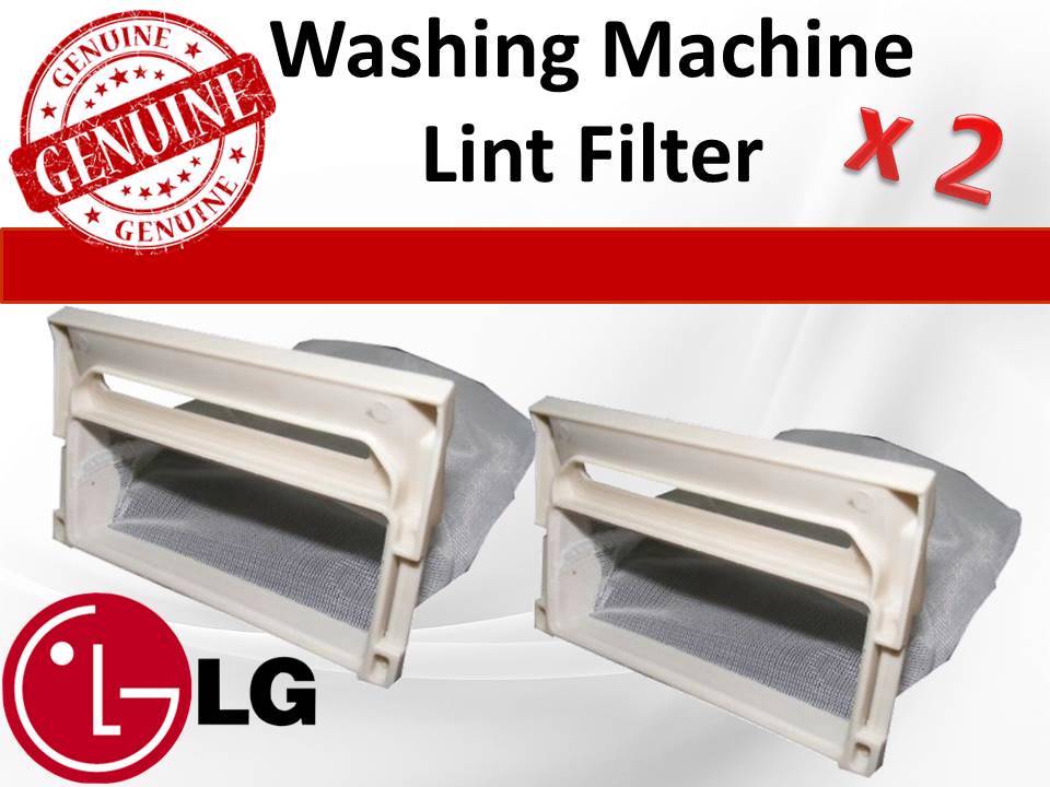 Genuine 2 X LG Washing Machine Lint Filter Part 5231FA2239K 5231EY2002A