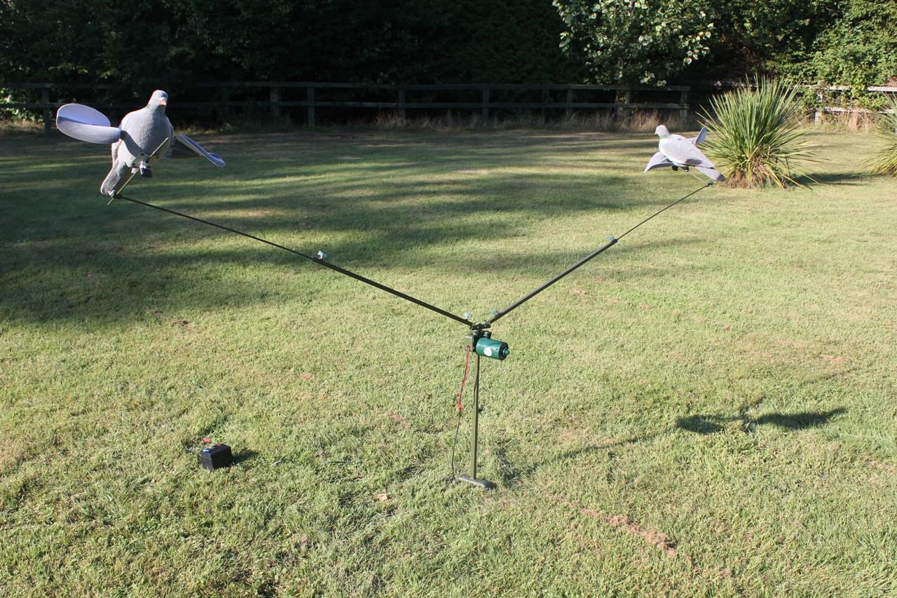 Pigeon Rotary Machine Air Pro Decoys 7ah Battery Package Kit