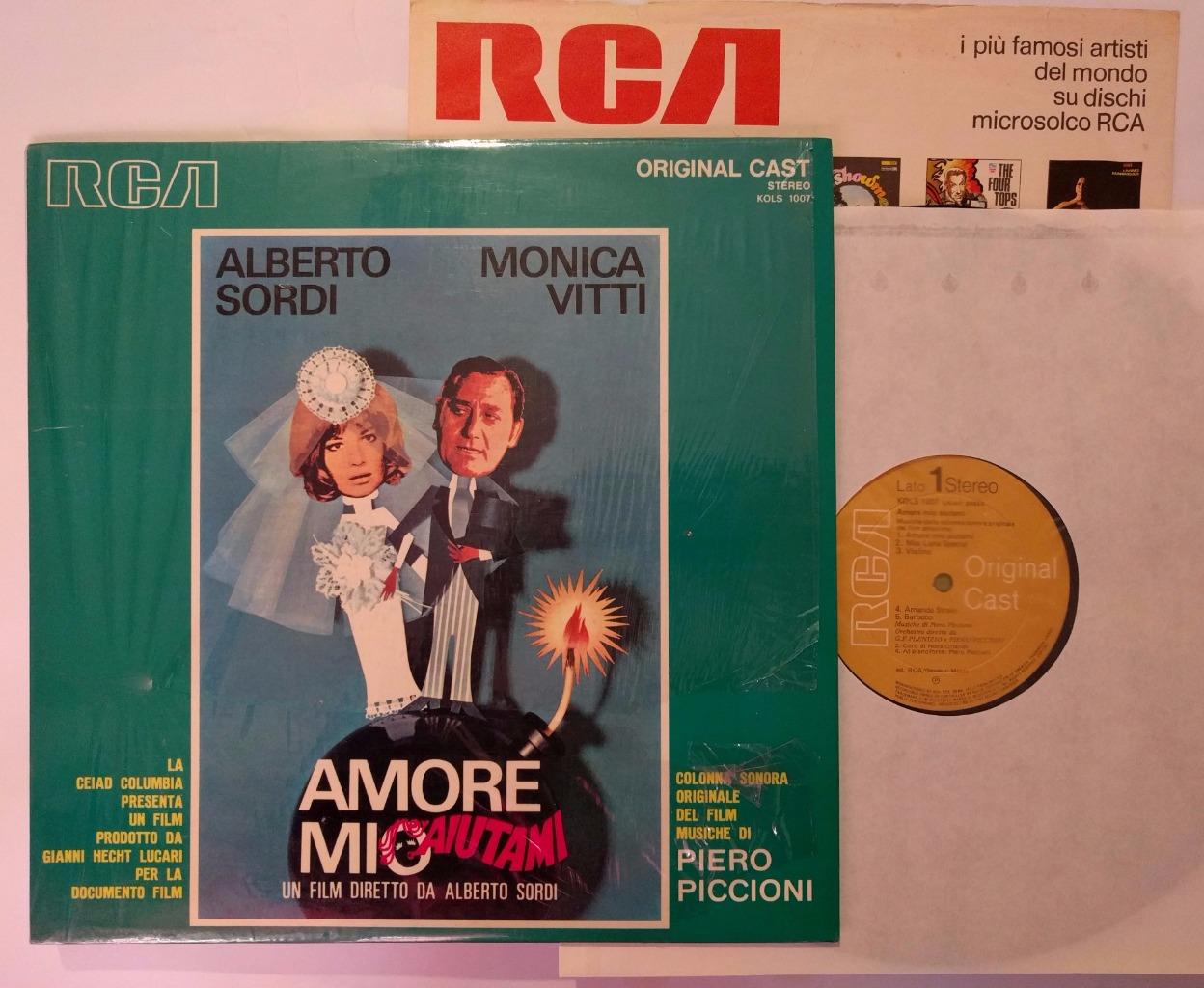 piero piccioni amore mio aiutami lp 1969 rca italian ostlounge