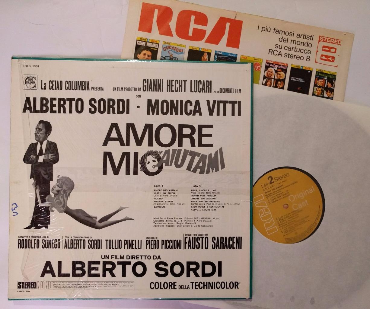 piero piccioni amore mio aiutami lp 1969 rca italian ostlounge