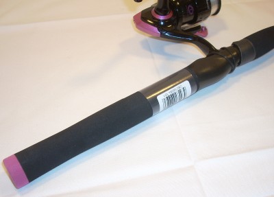 pink shakespeare fishing pole