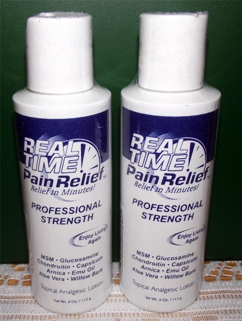 Real Time Pain Relief All Natural Homeopathic Topical Lotion eBay