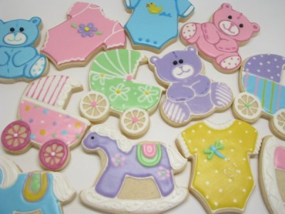 Wilton 4 Piece Baby Shower Theme Cookie Cutter Set On Popscreen