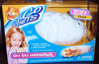 Zhu Zhu Pets Chunk White Hamster Zu Zu Pets