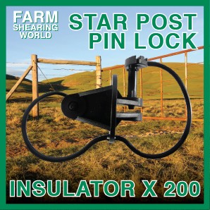 ELECTRIC FENCE INSULATORS - T POST, TAPE AMP; MORE - HORSE.COM