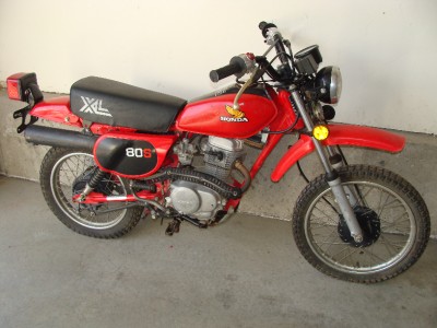 1982 Honda xr 80 parts #6