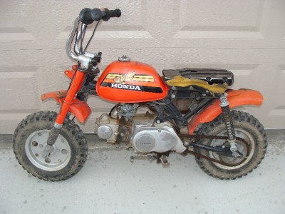 1978 Honda z50 body parts #4