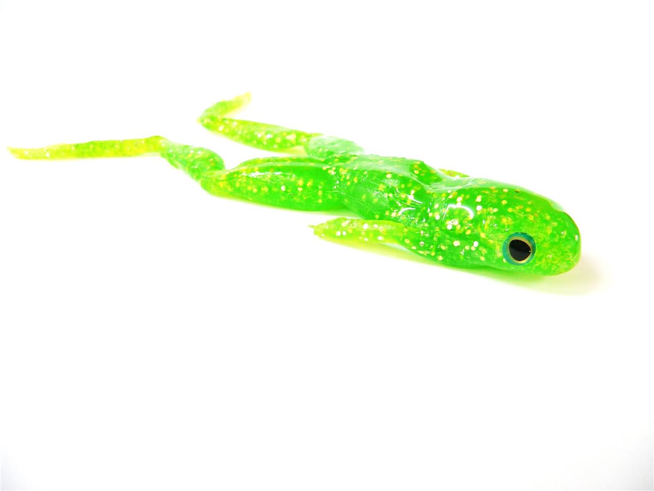 BOGBAITS CUSTOM BOG FROGS 6 INCH REALISTIC FROG LURE WILD COLORS BASS